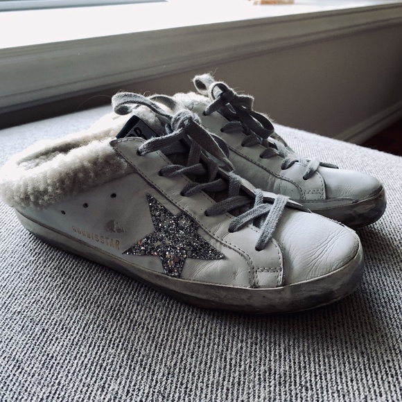- NEW Golden Goose Superstar Sabot Shearling Sneaker BX16 - Picture 8 of 15